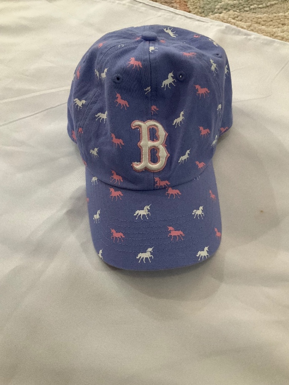 ‘47 Brand Kids Boston Red Sox Purple Unicorns EUC